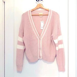 Francesca's Harper heritage sweater cardigan